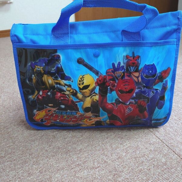 レトロ ゲキレンジャー幼稚園バック、トートバック