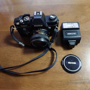 Konica Acom-1 フラッシュセット ジャンク品【週末お値下げ】