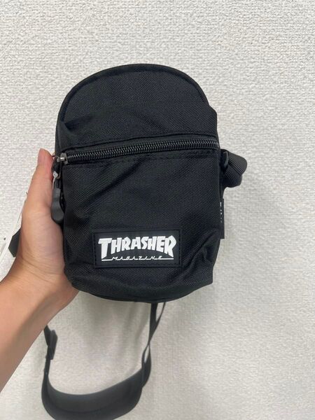 THRASHER ショルダーバッグ オレンジ 新品未使用 タグ付き