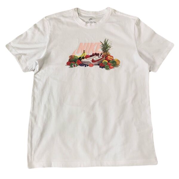 NIKE ナイキ プリント ホワイト Tシャツ L
