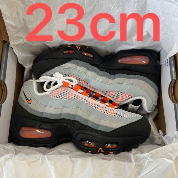 23.0cm Air Max 95 OG Big Bubble Bright Mandarin 2025