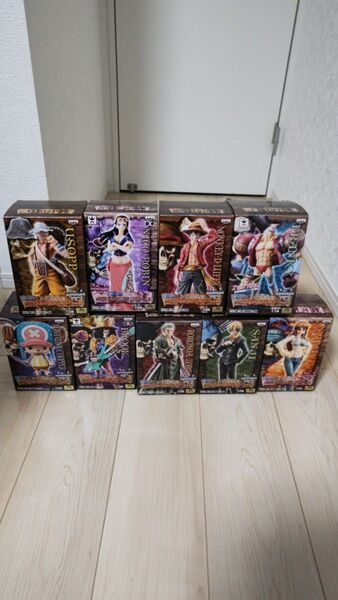 GRANDLINE MEN 麦わら一味 セット グラメン ルフィ ゾロ サンジ チョッパー ナミ ロビン ブルック フランキー