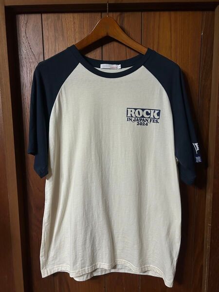 ロッキン 2024ラグランTシャツ Lサイズ ROCK IN JAPAN