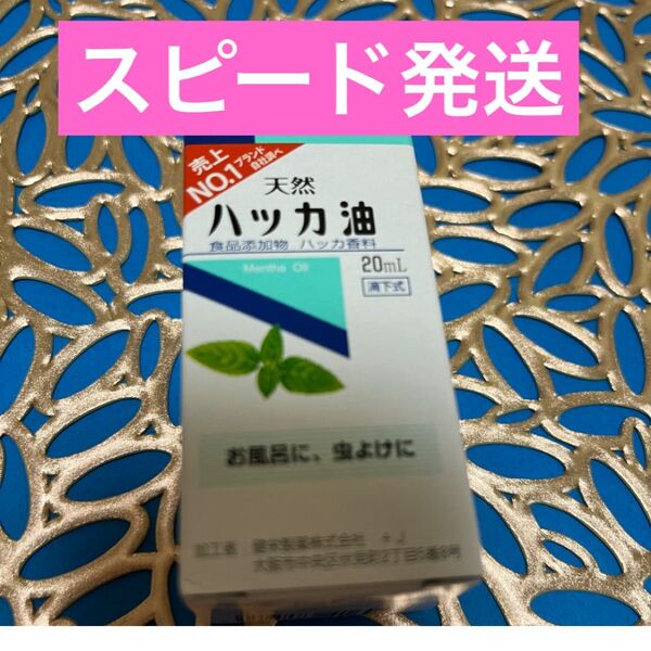 1箱 虫除け ハッカ油 ハッカオイル20mL 【日本製・正規品】(スピード発送)