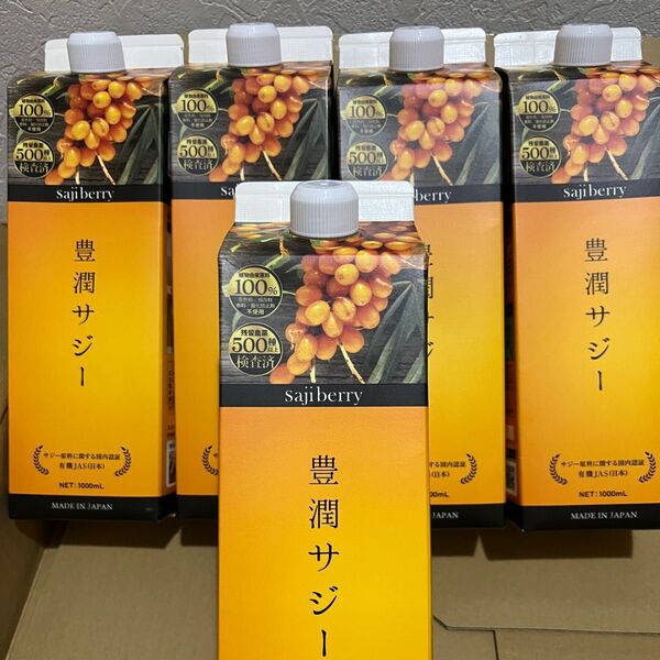フィネス豊潤サジー1000ml×5本