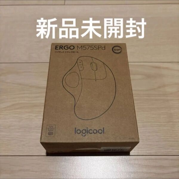 【新品未開封】logicool ERGO M575SP ワイヤレス トラックボール M575SPda(ブラック/ブルーボール)