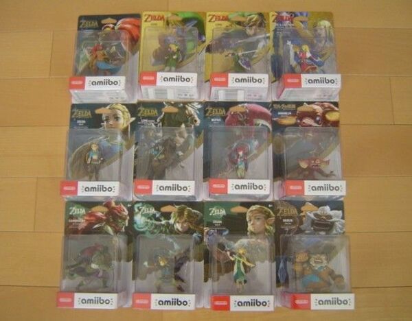 23体 amiibo ティアーズオブザキングダム ブレスオブザワイルド ゼルダの伝説 スプラトゥーン