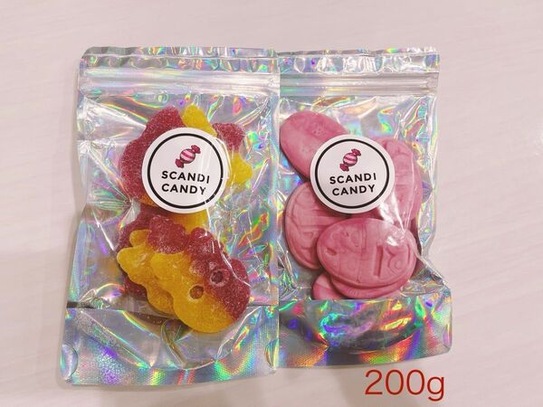 スウェディッシュキャンディ バブス Bubs グミ Asmr 200g スウェーデン
