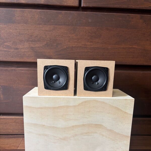 小型キューブ型 自作スピーカー