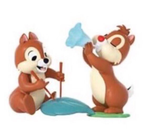 ディズニー チップとデール フィギュア 大親友シリーズ 52TOYS Best Buddiesチップとデールフィギュア