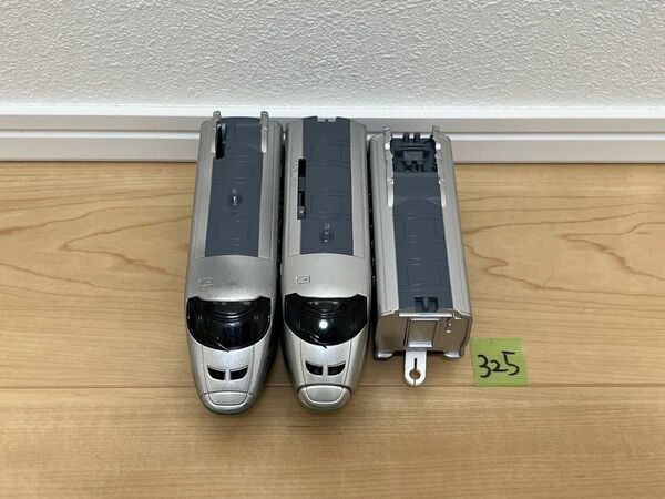 現状品 【325】 プラレール 車両 つばさ グレー 連結