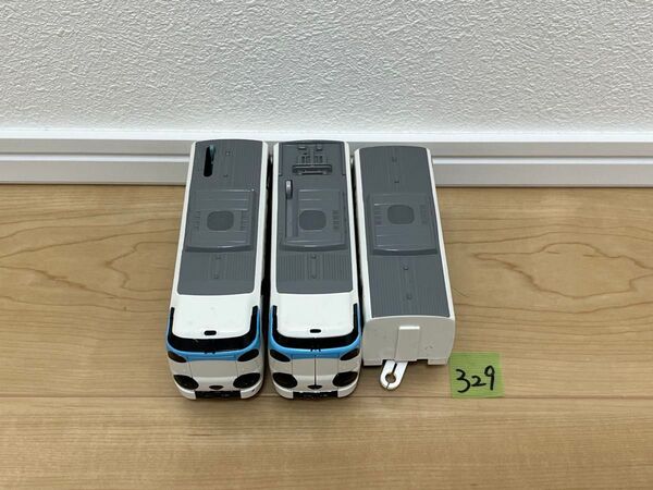 現状品 【329】 プラレール 車両 パンダ くろしお 連結