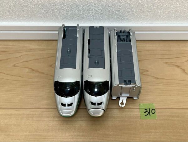 現状品 【310】 プラレール 車両 つばさ グレー 連結