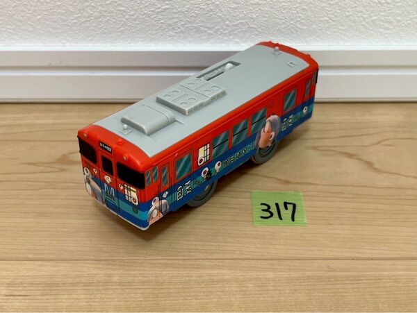 現状品 【317】 プラレール 車両 ゲゲゲの鬼太郎 目玉おやじ 列車 キハ40 赤