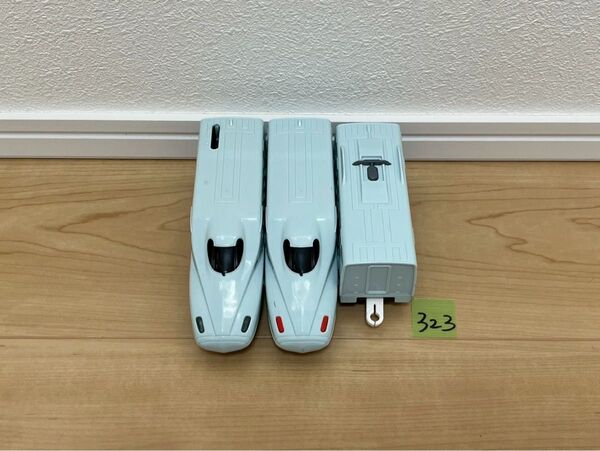 現状品 【323】 プラレール 車両 N700系 みずほ さくら ライト