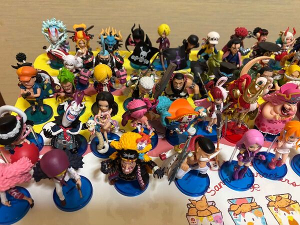 ワンピースワールドコレクタブルフィギュア 開封品 53種類