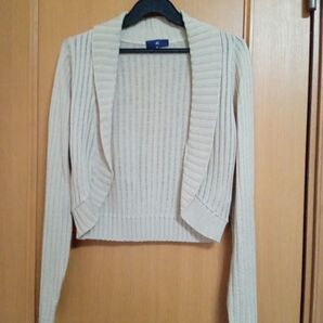 JC ショート丈カーディガン ベージュ