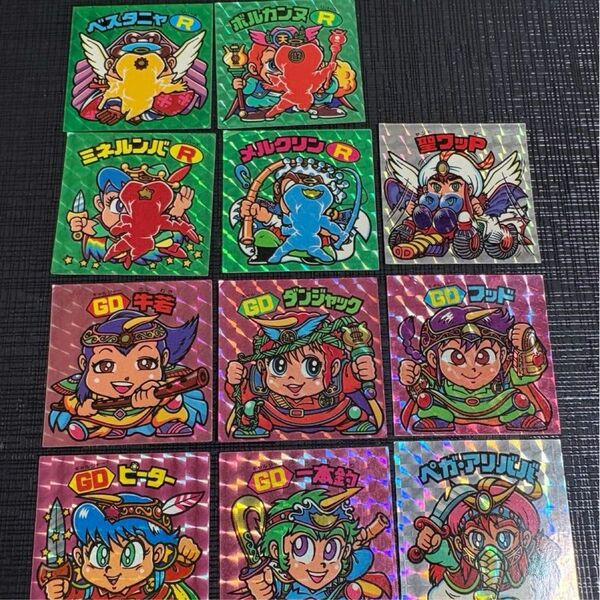 ビックリマン 22弾P2ヘッド セミコンプ
