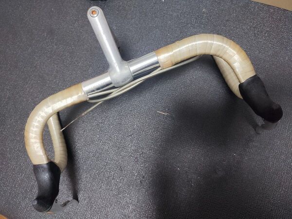 NITTO B105 ドロップハンドル、スレッドステム、ブレーキレバー
