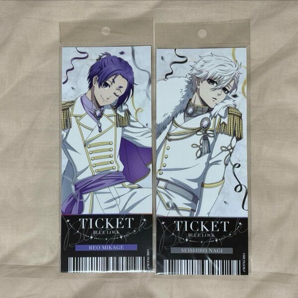 ブルーロック 凪誠士郎 御影玲王 チケット風カード 玉座 vol.3 デュエル