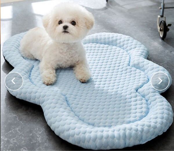 Sサイズ ペット用 ひんやりマット 冷感 クッション S犬 猫 雲 可愛い 小型犬