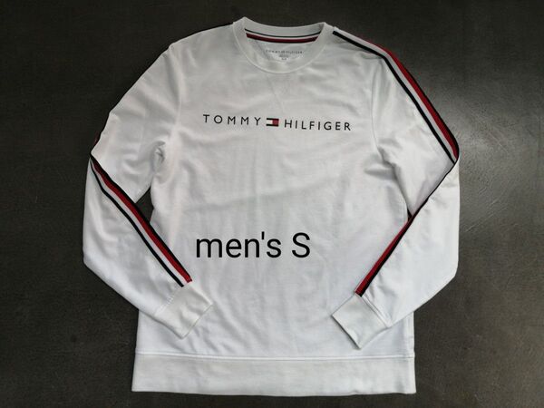 TOMMY HILFIGER トミーヒルフィガー 長袖Tシャツ メンズS 白