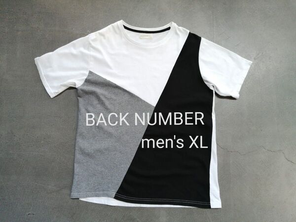BACK NUMBER バックナンバー 半袖Tシャツ メンズXL
