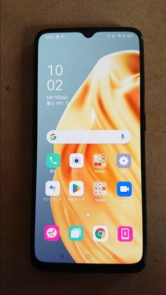 Reno3 A 6.4インチ メモリー6GB ストレージ128GB 楽天モバイル 92