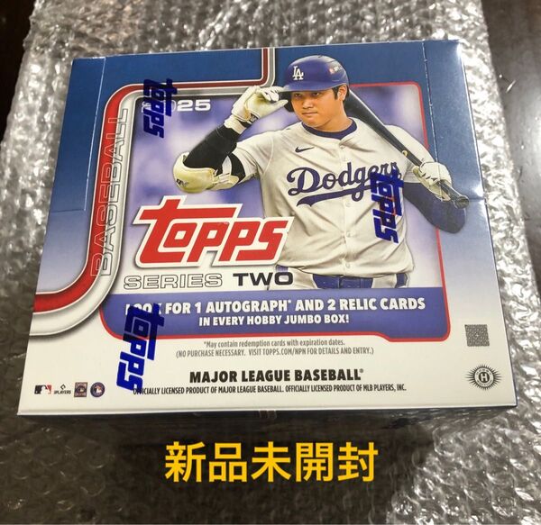 MLB 2025 TOPPS SERIES 2 JUMBO BOX