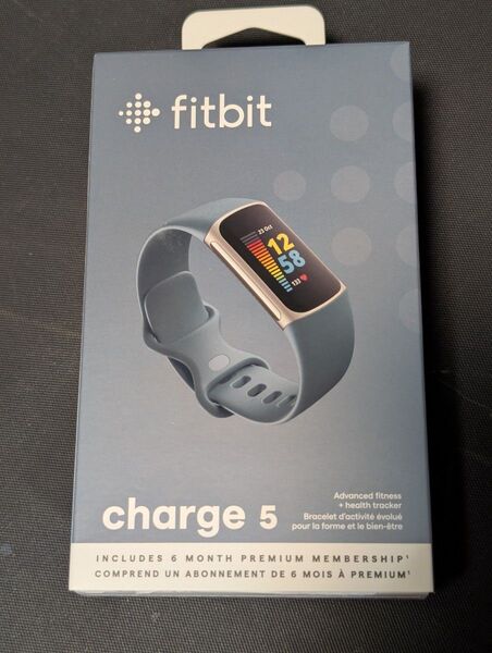 Fitbit Charge 5 スマートウォッチ スチールブルー