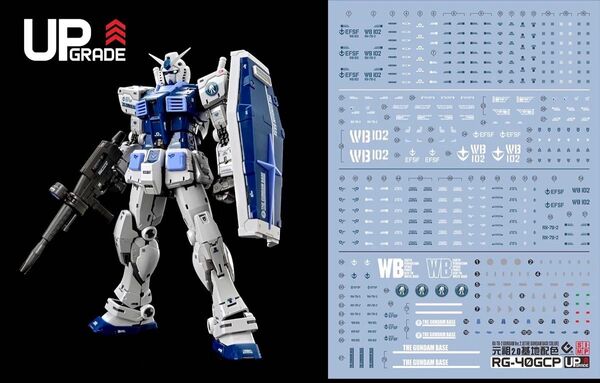 RG 1/144 RX-78-2 ver2.0用水転写式デカール