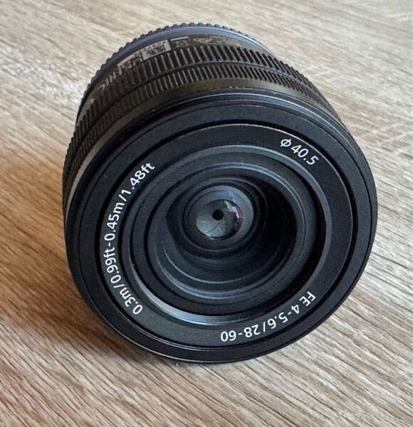 SONY FE 4-5.6/28-60 Eマウント ズームレンズ