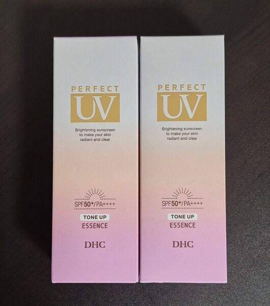 DHC パーフェクト UV トーンアップ エッセンス(日やけ止め美容液)2本