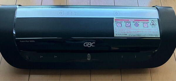 ラミネーター GBC フュージョンプラス 6000L A3 通電確認済 黒 ブラック GLMFS6000L3