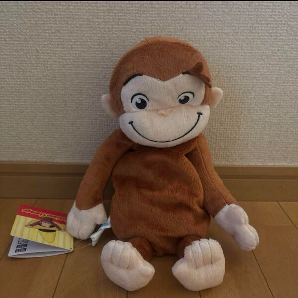おさるのジョージ プラチナムザッカ ぬいぐるみポーチ