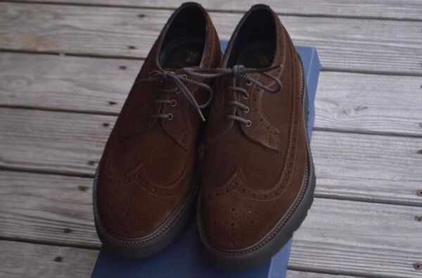 新品 TRICKER’S ロングウイング 8-5 ダークブラウン カントリー トリッカーズ バートン