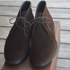 CHEANEY チャッカブーツ 7.5F ダークブラウン チーニー