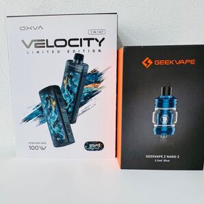 VAPE/OXVA VELOCITY LimitedEdition + アトマイザー