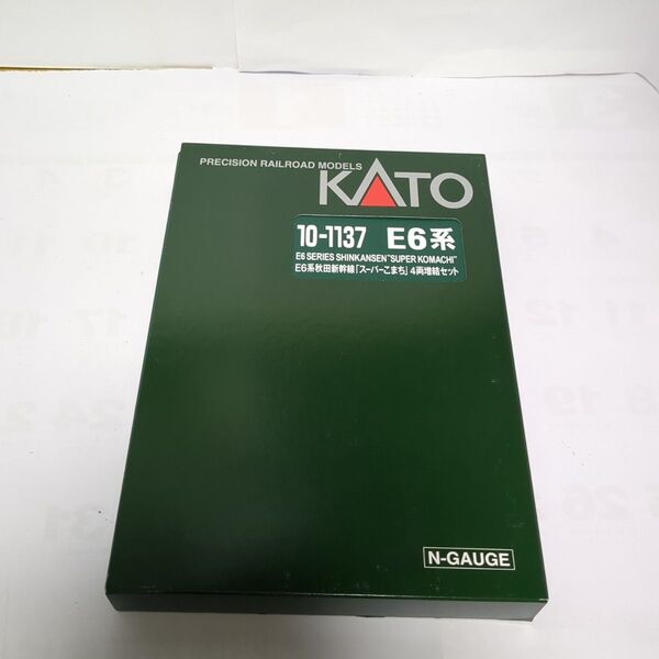 KATO 10-1137 E6系 秋田新幹線スーパーこまち 4両増結セットケース