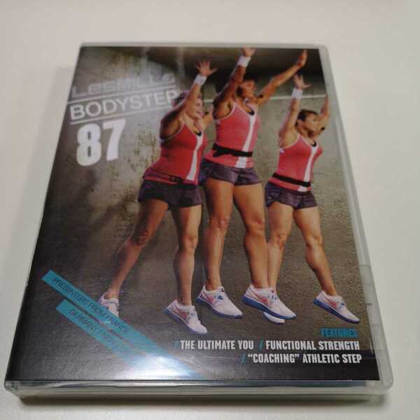 &再生良好！正規品 レスミルズ lesmills ボディステップ 87 教習 DVD CD 腹筋 リーボック コナミ ゴールドジム ダイエット ステップ台