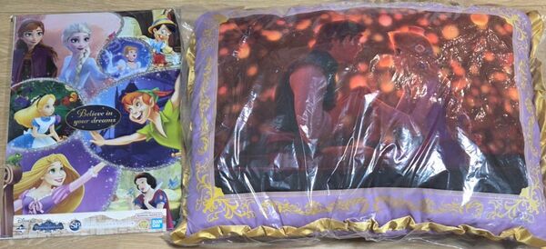 ディズニー Disney 一番くじ ラストワン賞 ラプンツェル クッション スペシャルポスター