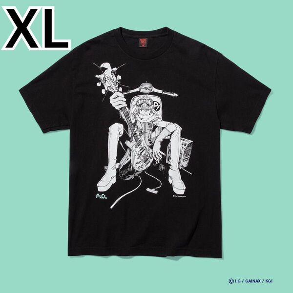 FLCL × GEEKS RULE T SHIRT(ハル子) XL フリクリ Tシャツ