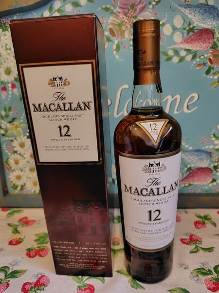 The Macallan マッカラン 12年 700ml 旧ボトル シェリーオークカスク 箱付き