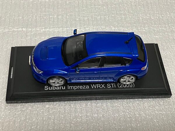 ※スバルインプレッサ WRX STi 2009 1/43 国産名車コレクション ミニカー