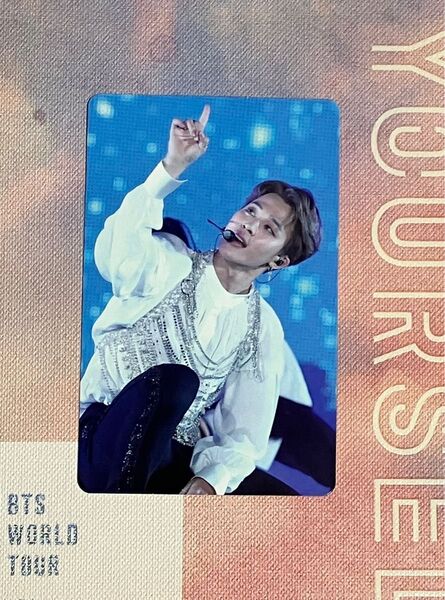 BTS LOVE YOURSELF SEOUL 封入トレカ JIMIN 公式