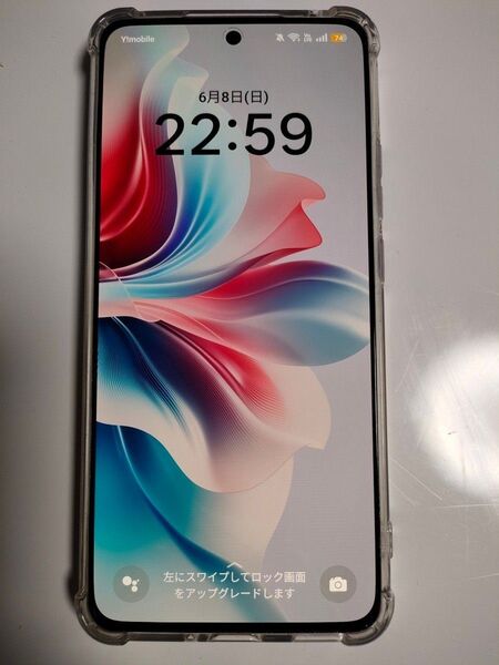 【美品】OPPO Reno11A ワイモバイル コーラルパープル