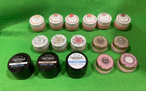 irogel 他 ジェルネイル カラージェル 15個 まとめ売り 送料込み料金