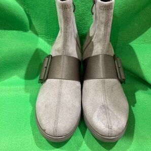 ショートブーツ スエード ベージュ レディース 送料込み料金
