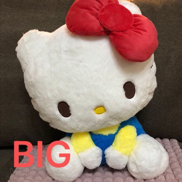 【新品】ハローキティ おすわりドールGJ ぬいぐるみ BIG 大きめ