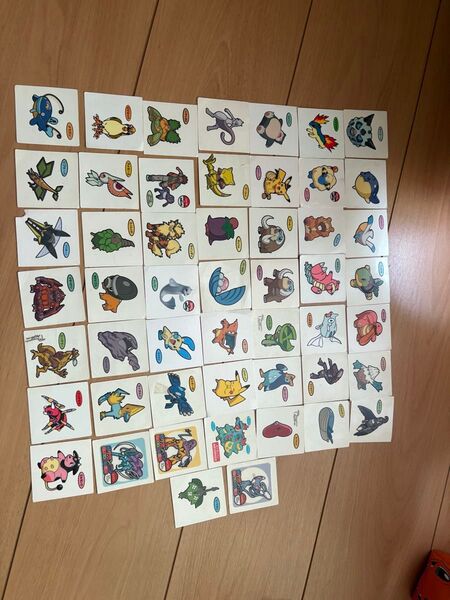 レア ポケモンパン シール ポケモンデコキャラシールまとめ売り